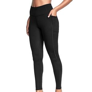 🖤 Victoria Secret Black Studio 7/8 Legging 6 RN# 54867